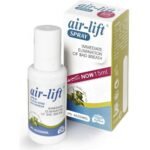 Спрей для полости рта Air-Lift содержит эфирные масла Средиземноморья, которые освежают и предотвращают неприятный запах изо рта