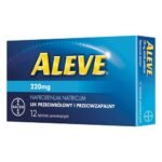 Aleve is a medicinal product for pain relief (headache, toothache, muscle pain, back pain), fever and inflammation as well as painful menstruation. Aleve has analgesic, anti-inflammatory and antipyretic properties. It is also an anti-rheumatic drug. Aleve reduces pain, lowers fever and stops inflammatory responses