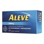 Aleve is a medicinal product for pain relief (headache, toothache, muscle pain, back pain), fever and inflammation as well as painful menstruation. Aleve has analgesic, anti-inflammatory and antipyretic properties. It is also an anti-rheumatic drug.