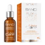 Bandi C-Active, an oil smoothie, has a light texture, revitalizes the skin, restores a healthy appearance and radiance to the skin.Bandi C-Active oil cocktail lightens discoloration.The product slows down the aging process.