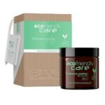 Three-active face scrub - pro-ecological care, safe for sensitive skin. It evens out the skin tone and smoothes the skin. Refreshes the skin. After peeling, the skin is radiant and radiant. The cosmetic cleanses the skin, removes dead epidermal cells, impurities and excess sebum
