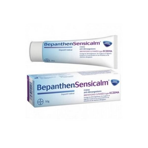 Bepanthensensicalm Anti-Itch Cream Экзема Байер - это лекарство, предназначенное для лечения экземы или аллергических реакций для снятия раздражения, покраснения и регенерации кожи.