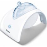 Ultrasonic nebulizer for the treatment of upper and lower respiratory tract. The aerosol produced by high-frequency oscillation contains droplets with a size of mostly 1–5 m and is therefore able to transport mist-sprayed active substances to the lower respiratory tract.