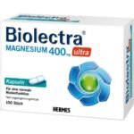 With a high content of magnesium (400 mg magnesium per capsule)