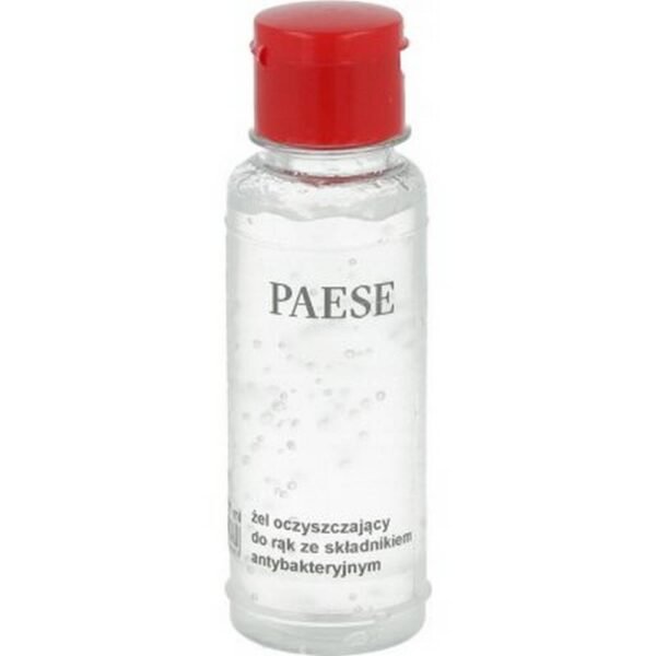 Cleansing gel for hands with antibacterial component and 60% alcohol