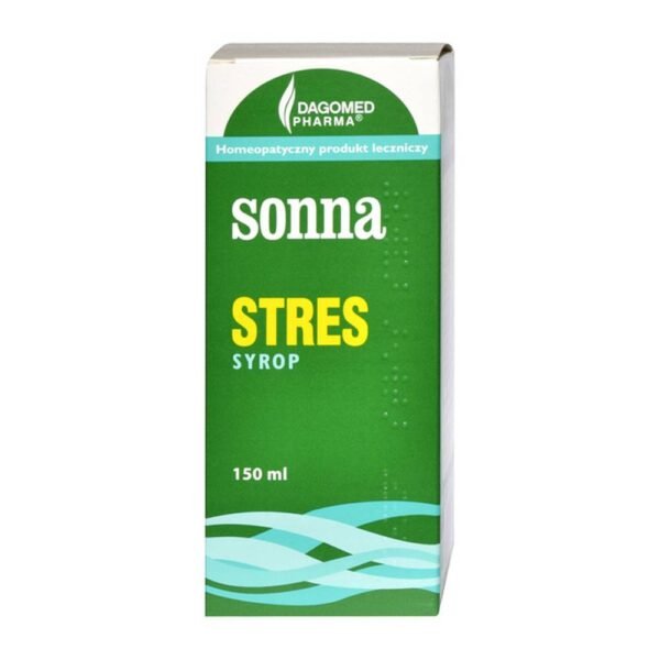 Sonna Stres is a homeopathic medicine in the form of an apple-flavored syrup. Sonna Stress relieves symptoms associated with stressful situations such as irritability, hyperactivity, mood swings, restlessness, feeling anxious, but it does not cause side effects such as distraction or drowsiness.