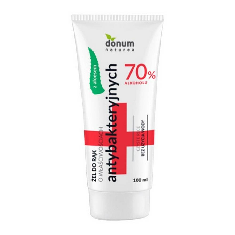 donum naturea gel for disinfecting hands with antibacterial properties 100 ml Гель Donum Naturea обладает вирулицидными, фунгицидными и бактерицидными свойствами. Он предназначен для гигиенической дезинфекции рук без использования воды. Он содержит добавку заботливого алоэ.