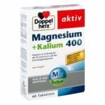 With magnesium and potassium as a contribution to normal muscle function