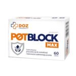 DOZ PRODUCT Potblock Max - dietary supplement, contains medicinal sage, which contributes to the normalization of excessive sweating.