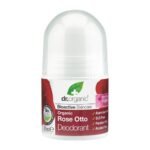 Roll-on deodorant with organic rose oil - provides all-day freshness and protection against sweat. It has a bactericidal effect and limits the growth of bacteria responsible for unpleasant odors. It is recommended for sensitive skin.
