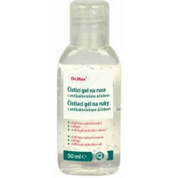 Dr. Max Hand Cleansing Gel cleanses the skin without rinsing. At the same time, it moisturizes the skin of the hands. Easy to use. It doesn't stick.