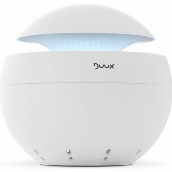 Компактный очиститель воздуха в современном дизайне Duux Sphere очищает окружающий воздух, улавливает мелкие частицы, удаляет вредные газы и неприятные запахи, наполняет помещения эфирным маслом.