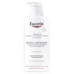 Eucerin AtopiControl shower and bath oil is especially suitable for gentle cleansing and soothing atopic skin.