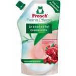 Gentle skin care with pomegranate extracts. Economical packaging for filling the original Frosch dispenser