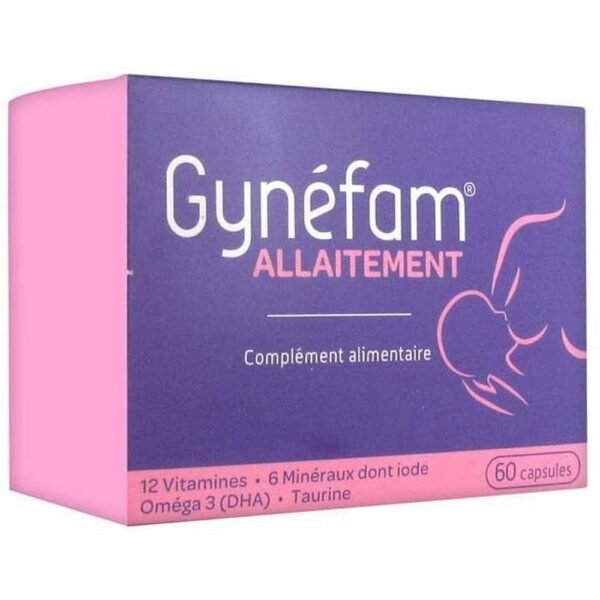 В грудном вскармливании капсулы Gynefam является биологически активной добавкой богатых в 12 витаминов, тауриной и 6 минералов ( в том числе йода).