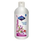 Foaming soap with a pump, when applied, it is produced in the form of fluffy foam, a pleasant decent aroma, easily decomposing by nature, volume 500 ml.