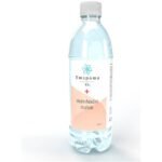 Hand disinfectant solution effective against viruses.