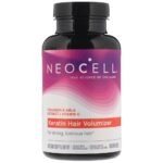 The formula combines keratin to enhance shine and strengthen hair and hydrolyzed collagen, which provides the building blocks of some of the amino acids our body needs to make collagen.
