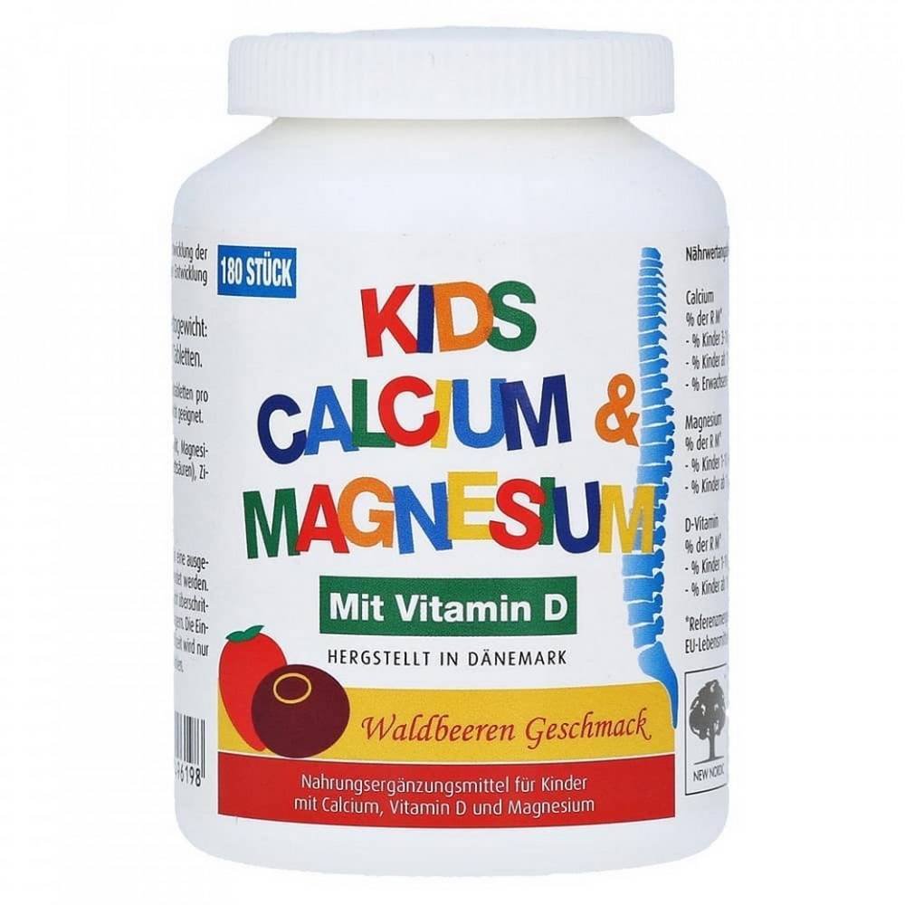kids calcium kautabletten 180 KIDS CALCIUM are fruity chewable tablets for children.