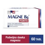 Magne B6 Forte is a medicinal product that replenishes magnesium and / or vitamin B6 deficiencies in the body. Magne B6 Forte contains magnesium ions and pyridoxine hydrochloride (vitamin B6). The drug supplements the deficiency of magnesium and / or vitamin B6 in the body.