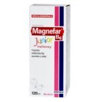 Magnefar B6 Junior - пищевая добавка, предназначенная для взрослых и детей от 3-х лет. Вкус малины. Магний и витамин B6 поддерживают правильное функционирование нервной системы, уменьшают чувство усталости и утомления и поддерживают нормальные психологические функции.