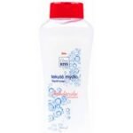 Liquid soap with an antibacterial composition gently washes hands and removes dirt. Liquid soap is suitable for all skin types.