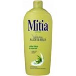Its gentle composition together with aloe vera extract, which soothes and regenerates the skin, and palm milk extracts with emollient action