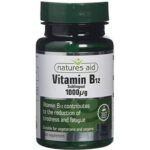 Vitamin B12 - promotes red blood cell formation and reduces fatigue and exhaustion.