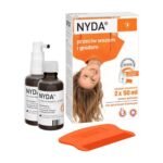 Nyda medical device is an aerosol against head lice and nits. Nyda medical device eliminates not only adults, but also nymphs (larvae) and lice eggs (nits). The product covers lice, larvae and nits, mechanically blocking their respiratory function, which leads to their suffocation.