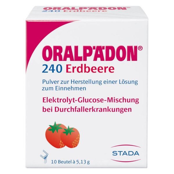 For oral electrolyte and fluid supply (compensation of salt and water losses) in the case of diarrhea.