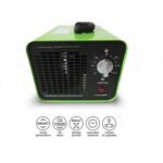 Ozone generator for removing viruses, bacteria, fungi and odors. Productivity 10000 mg / h. Designed for medium-sized premises up to 200 square meters (offices, hotel rooms, offices, restaurants, cafes). Timer function up to 120 min, folding handle, removable internal fuse