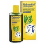 При купании высокие дозы эфирных масел, содержащихся в холодной ванне Pinimentholaq, всасываются через дыхательные пути, а также через кожу и транспортируются в бронхи.