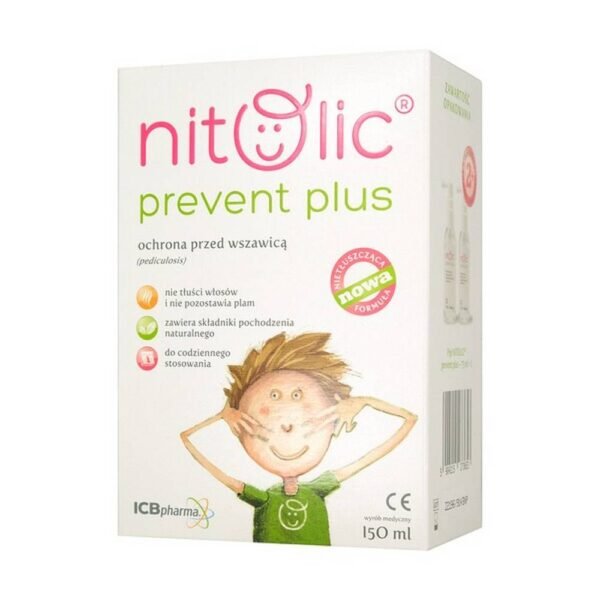 Pipi Nitolic Prevent Plus необходим для профилактики педикулеза,формула на основе натуральных ингредиентов, бережная для кожи головы и волос.