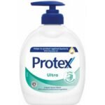 Protex Ultra liquid antibacterial soap. By using this liquid soap, you will achieve antibacterial effects and a feeling of freshness thanks to the added herbs.