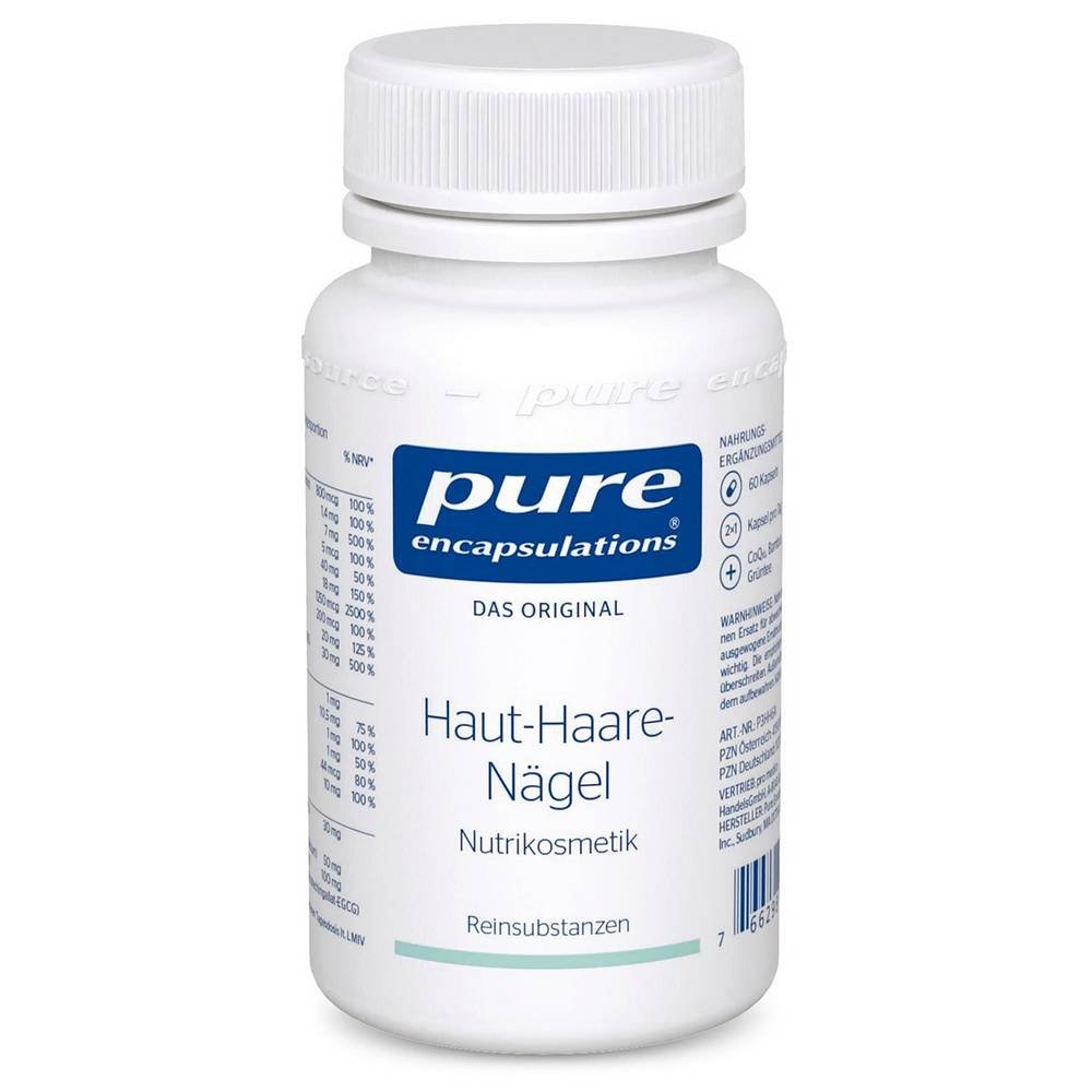 pure encapsulations skin hair nails pure 365 60 To maintain healthy skin and hair