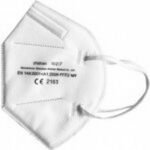 Respirator with FFP2 NR EN 149: 2001 + A1: 2009 certificate. The respirator is designed by the manufacturer for single use (1x work shift). However, if it is used only for prophylactic purposes, without appearing on the affected areas, it can be reused. The respirator has an ergonomic shape, thanks to which it adheres well to the face.