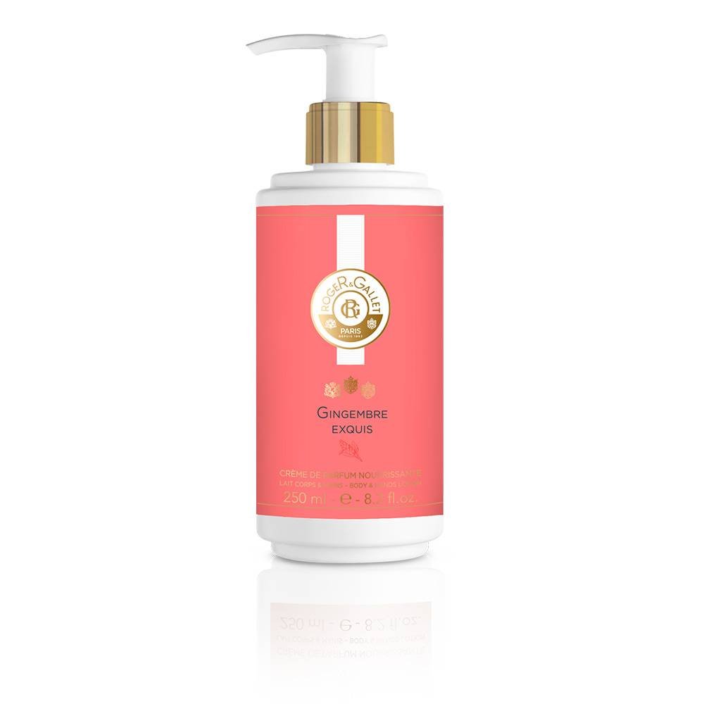 roger and gallet gingembre exquis parfumed cream 250ml Gingembre exquis Crème de Parfum discount de ROGER & GALLET, le soin douceur nourrissant dans votre parapharmacie en ligne à prix discount, aux fragrances fraîche et acidulée qui transforme le soin en moment de plaisir.