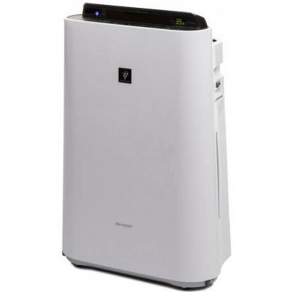 The Sharp KC-D40EU-W Air Purifier is suitable for everyone who wants to live in a clean environment. It catches harmful dust particles, allergens, bacteria, viruses and even mites, so it is mainly used by people with allergies. Thanks to the ionizing shower function, cleaning the entire room takes 15 minutes.