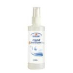 Siruini Disinfectant Spray 120 ml is an alcohol-based antibacterial disinfectant spray containing 75% alcohol, perfume, aloe vera and glycerin.