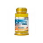 Vitamin D3 supports the health of teeth and bones, aids in calcium absorption and the functioning of the immune system.