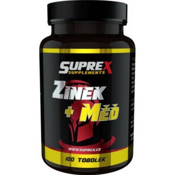 Suprex Zinc + Copper - идеальная комбинация для спортсменов, которые хотят улучшить свою силу и выносливость. В упаковке 100 капсул по 20 мг цинка и 2 мг меди, что соответствует 200% рекомендованной суточной дозы! Совместное употребление цинка и меди сочетает в себе все преимущества обоих элементов, благотворно влияющих на организм. Не стесняйтесь пробовать.