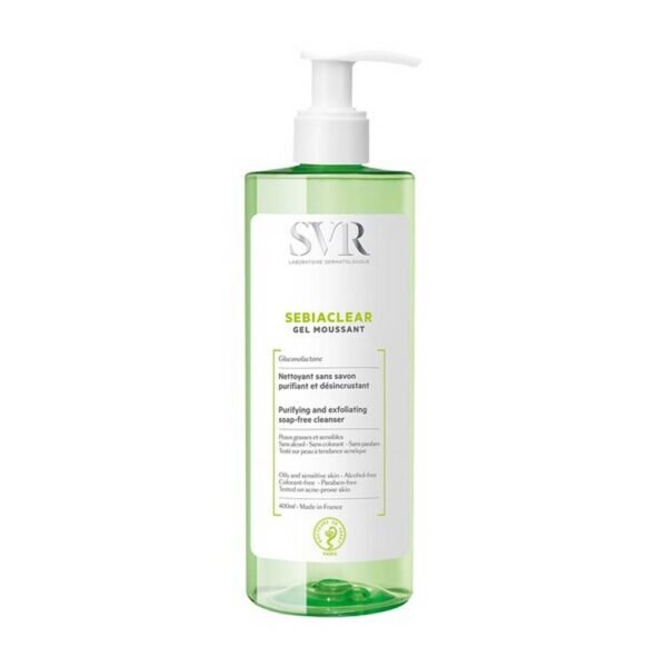 Cleansing gel for washing acne and oily skin - removes impurities and make-up from the skin surface. The cosmetic in the form of a creamy foam removes excess sebum without excessively drying the skin. As a result, after applying the gel, the skin is cleansed, refreshed and matt.