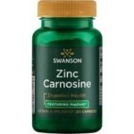 A combination of zinc and the aminopeptide L-carnosine providing protection in all areas of the stomach.