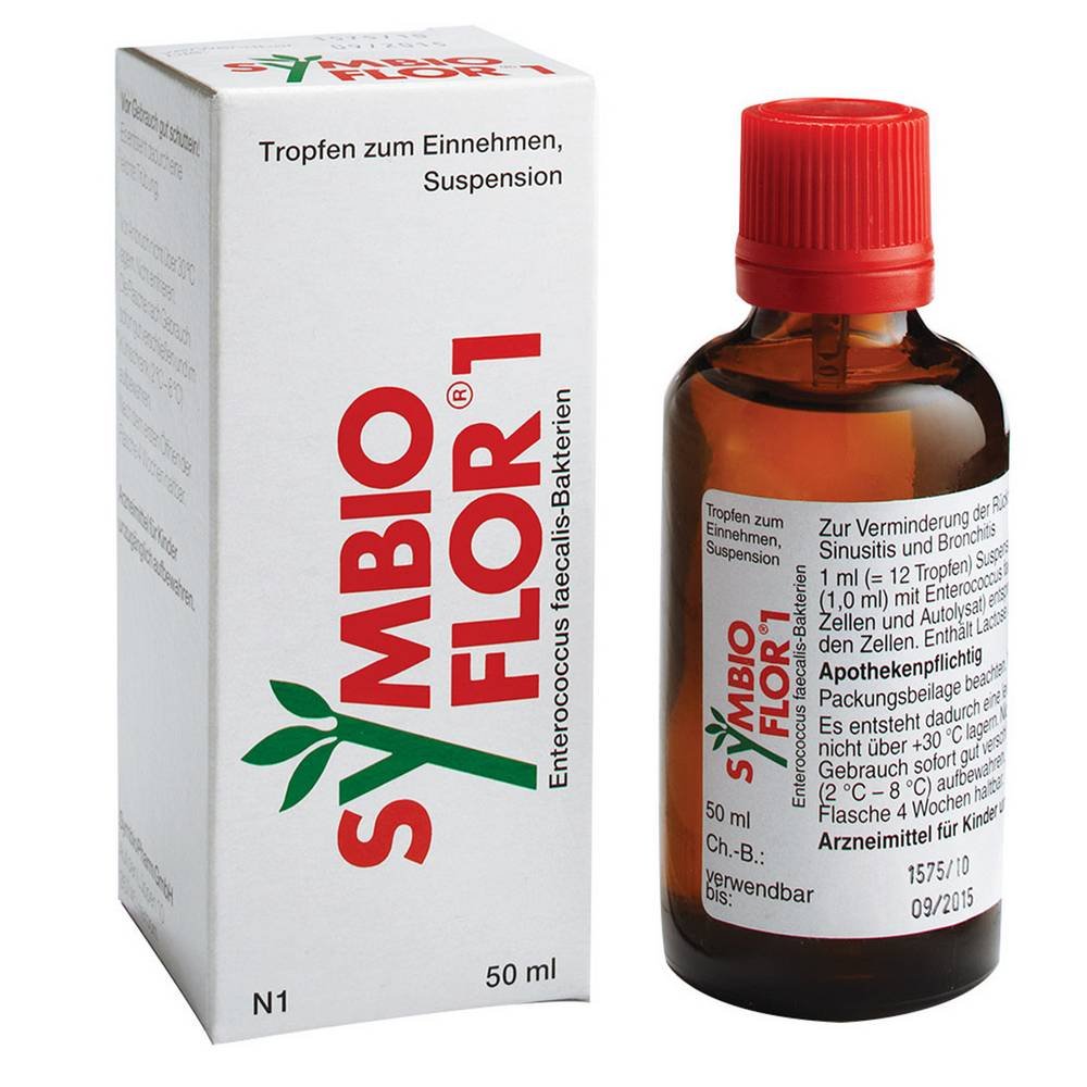 symbio flower 1 50 ml Symbioflor® 1 - for diseases of the upper and lower respiratory tract