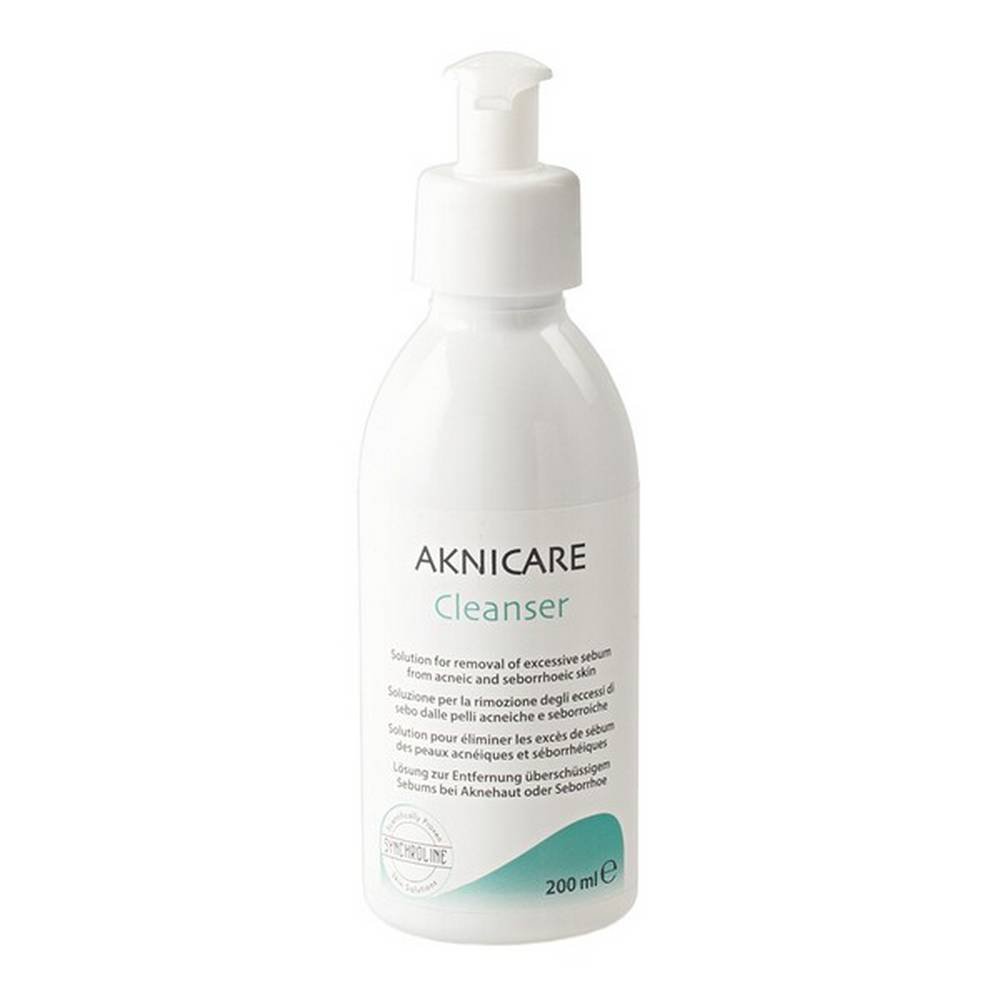synchroline aknicare cleanser cleansing gel for oily and acne prone skin 200 ml Synchroline Aknicare Cleanser очищающий гель для жирной и угревой кожи, 200 мл