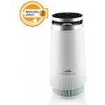 Air purifier with simple touch controls and a handle for easy handling.