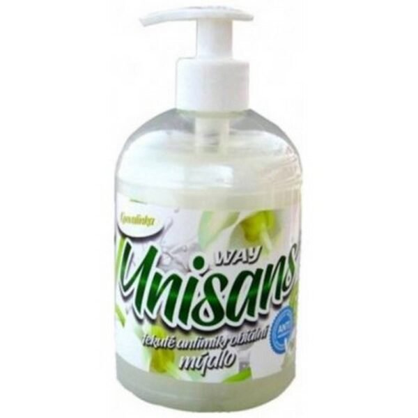 Liquid soap with ANTIBACTERIAL additive triclosan + lanolin + glycerin - ph 5.5