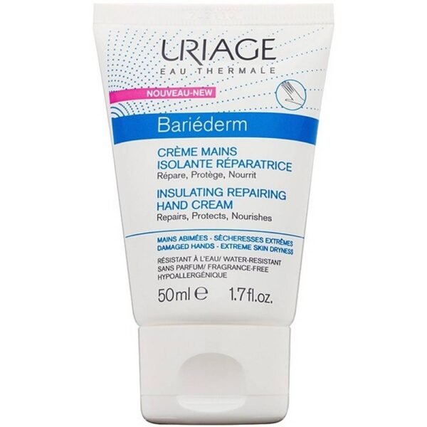Non-sticky, fast-absorbing and transparent texture. Waterproof. The combination of two polymers provides an insulating effect on the surface of the skin and helps it fight against everyday aggressive influences. Manuka honey reduces the risk of bacterial proliferation. The Uriage thermal water contained in the product heals the damaged epidermis.