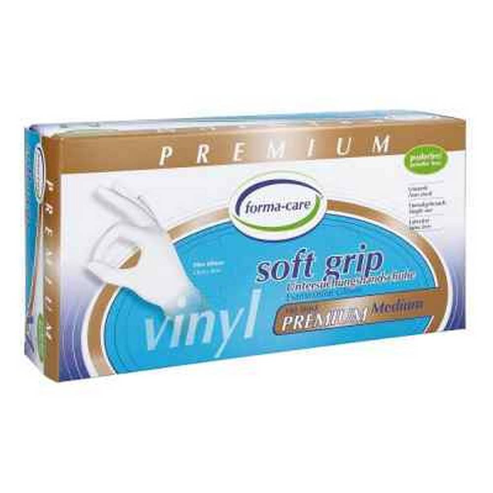 vinyl gloves 100 Medium Powder Free Premium Vinyl Gloves (Pack Size: 100) Disposable, 100 Medium size, powder-free and non-sterile.