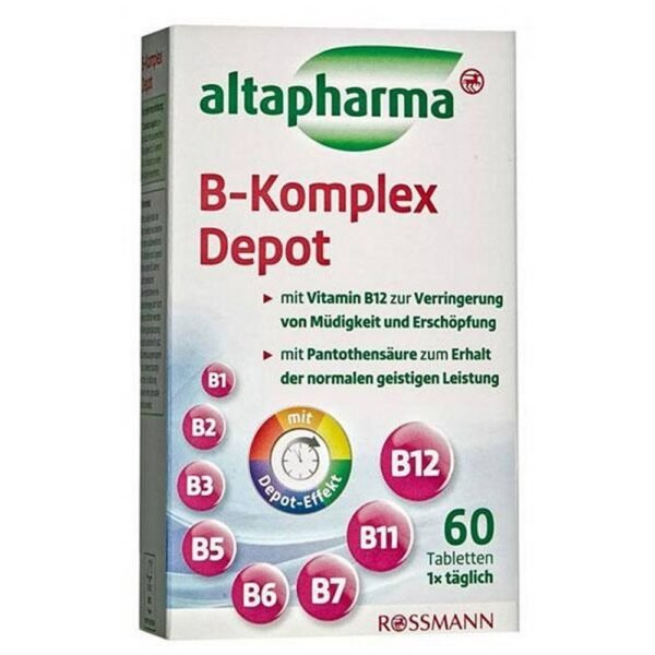 The body cannot produce the vitamins of the B complex itself and can only store them to a limited extent.
